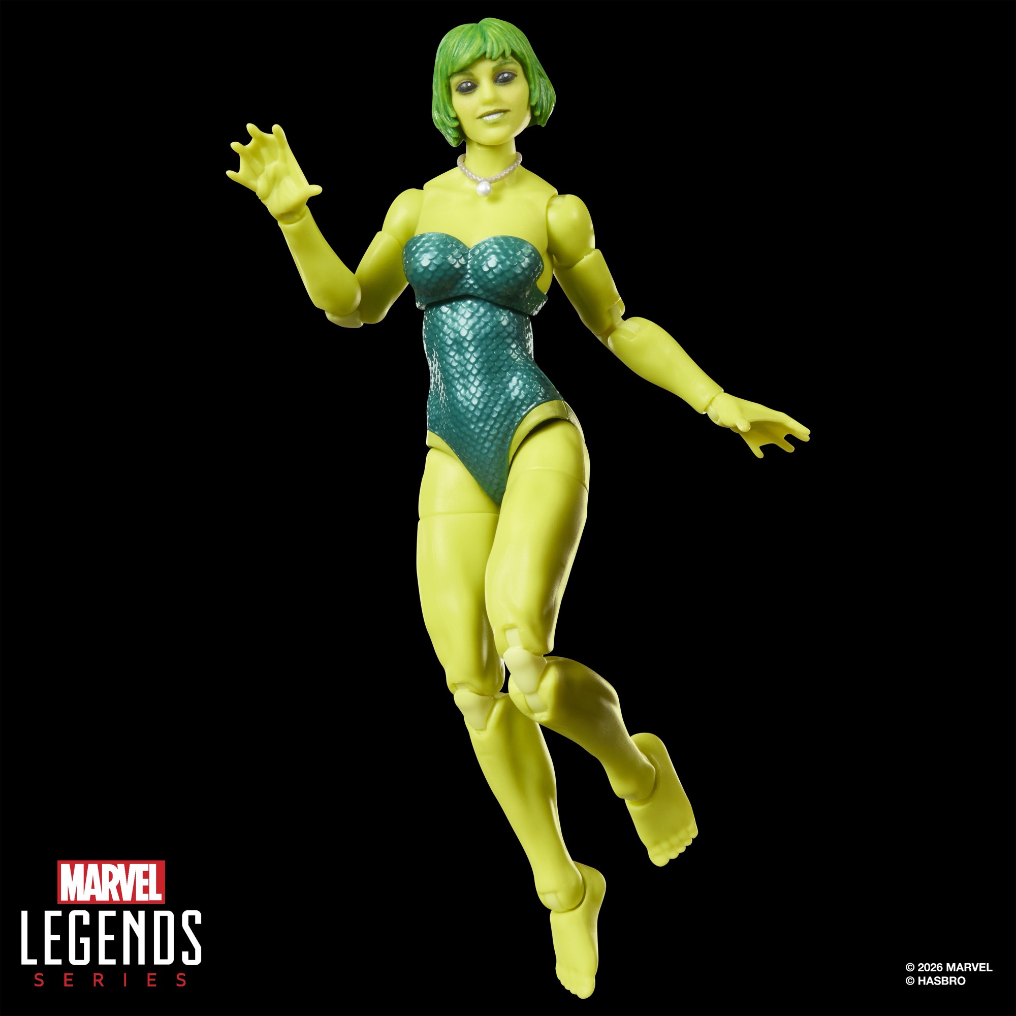 Alpha Flight Marvel Legends Marrina Action Figure (Marvel's Box BAF)