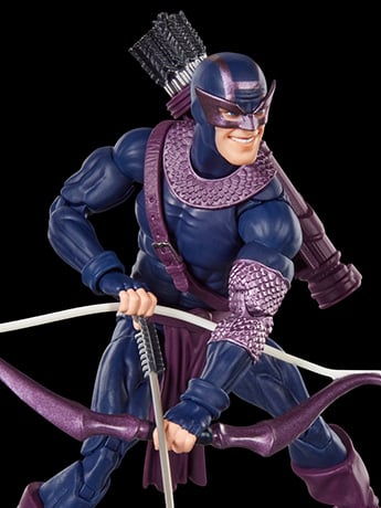 Dark Avengers Marvel Legends Dark Avengers Hawkeye Action Figure (Marvel's Box BAF) Gallery Image 2