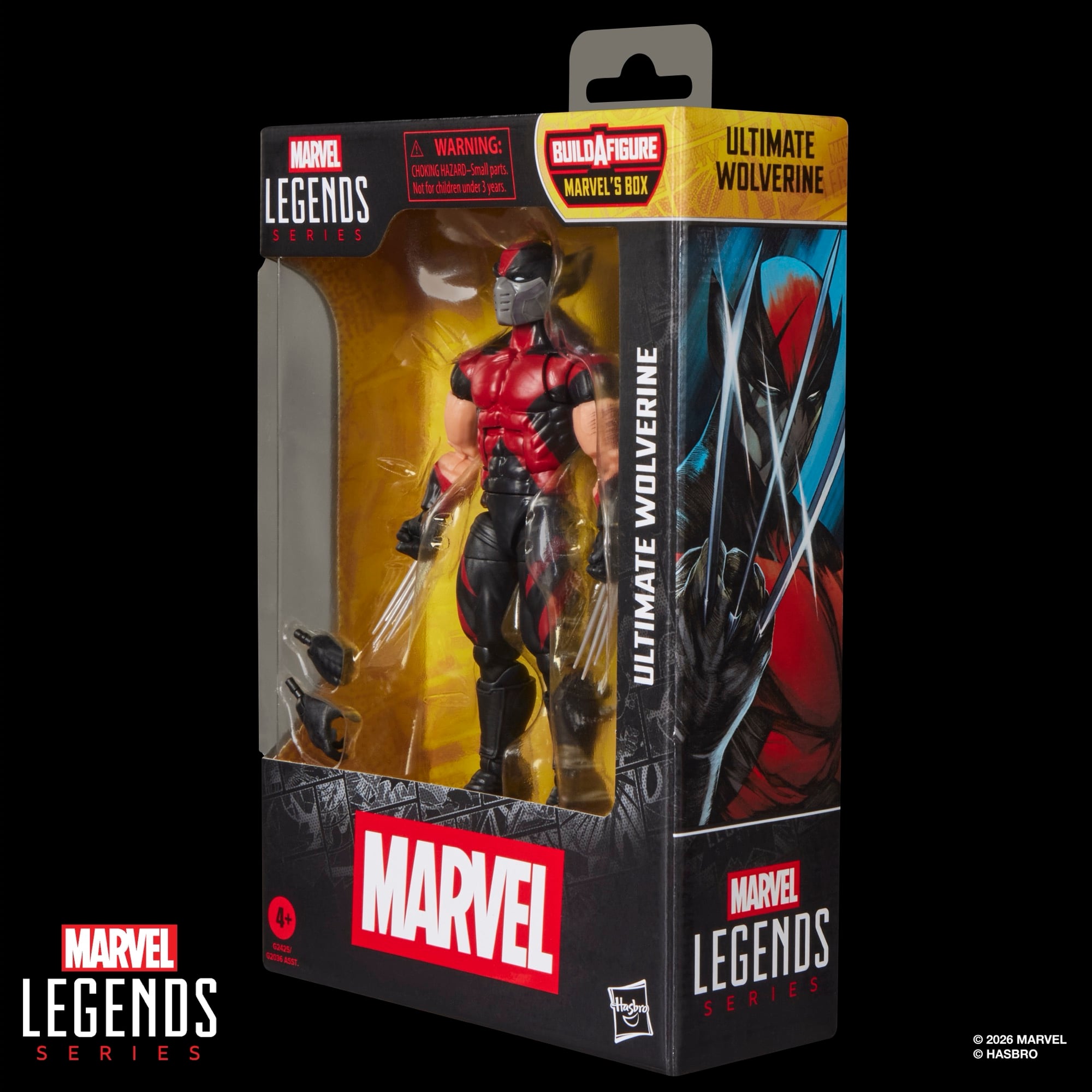 Ultimate Wolverine Marvel Legends Ultimate Wolverine Action Figure (Marvel's Box BAF) Gallery Image 11