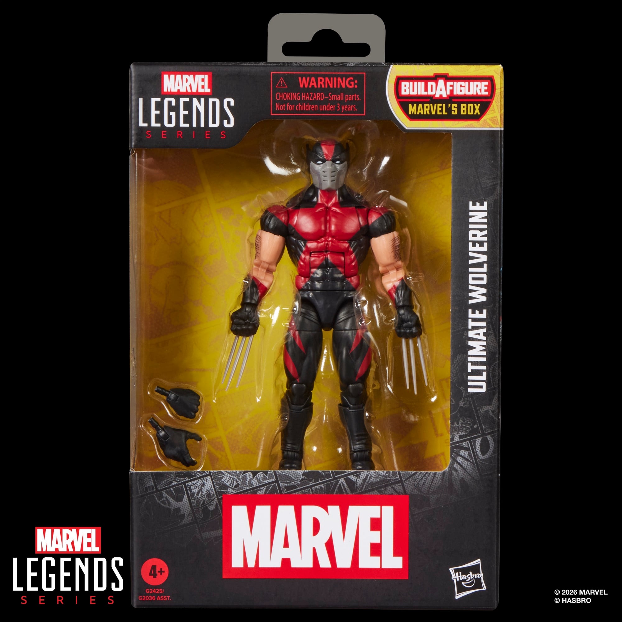 Ultimate Wolverine Marvel Legends Ultimate Wolverine Action Figure (Marvel's Box BAF) Gallery Image 10