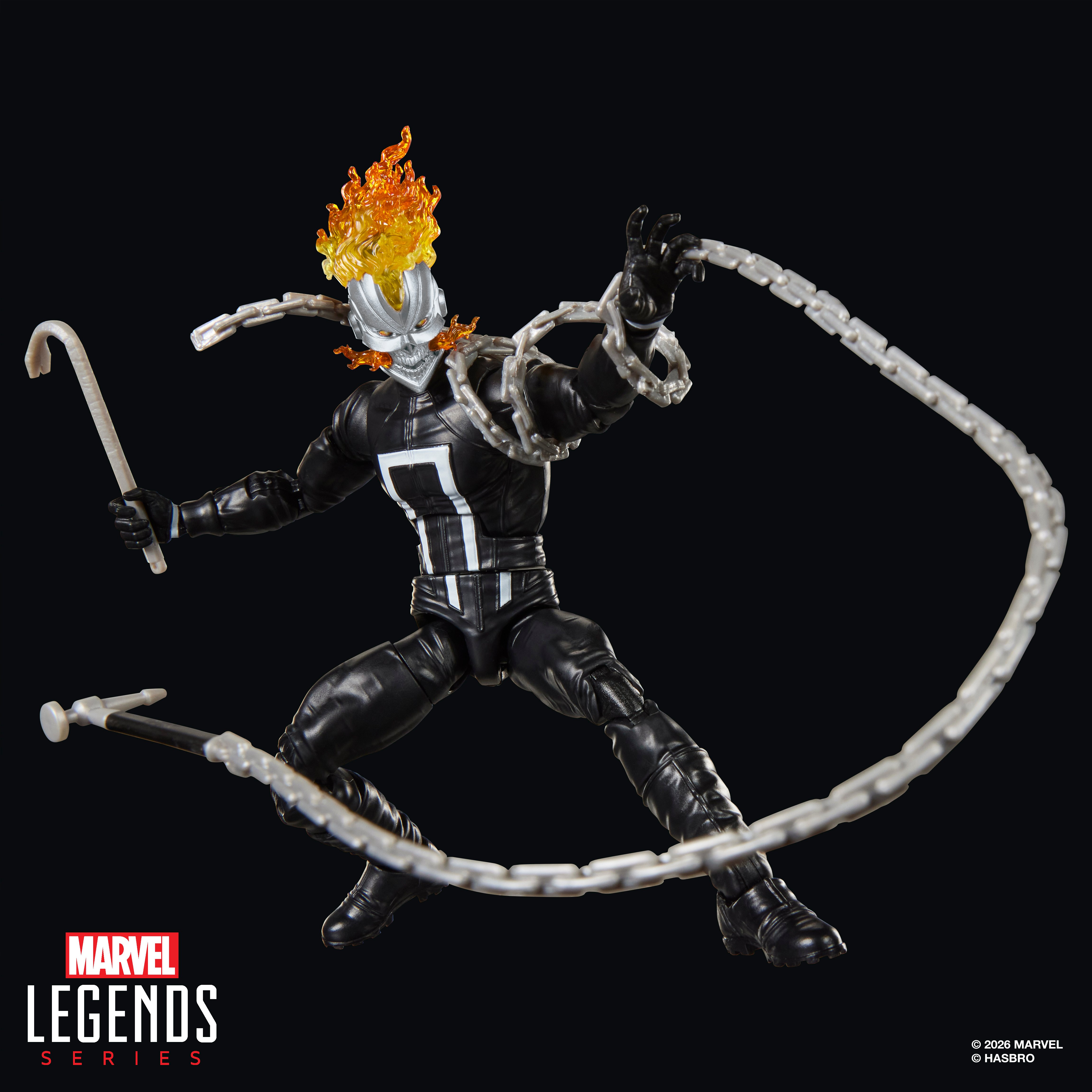 All-New Ghost Rider Marvel Legends Ghost Rider (Robbie Reyes) Action Figure (Marvel's Box BAF) Gallery Image 8