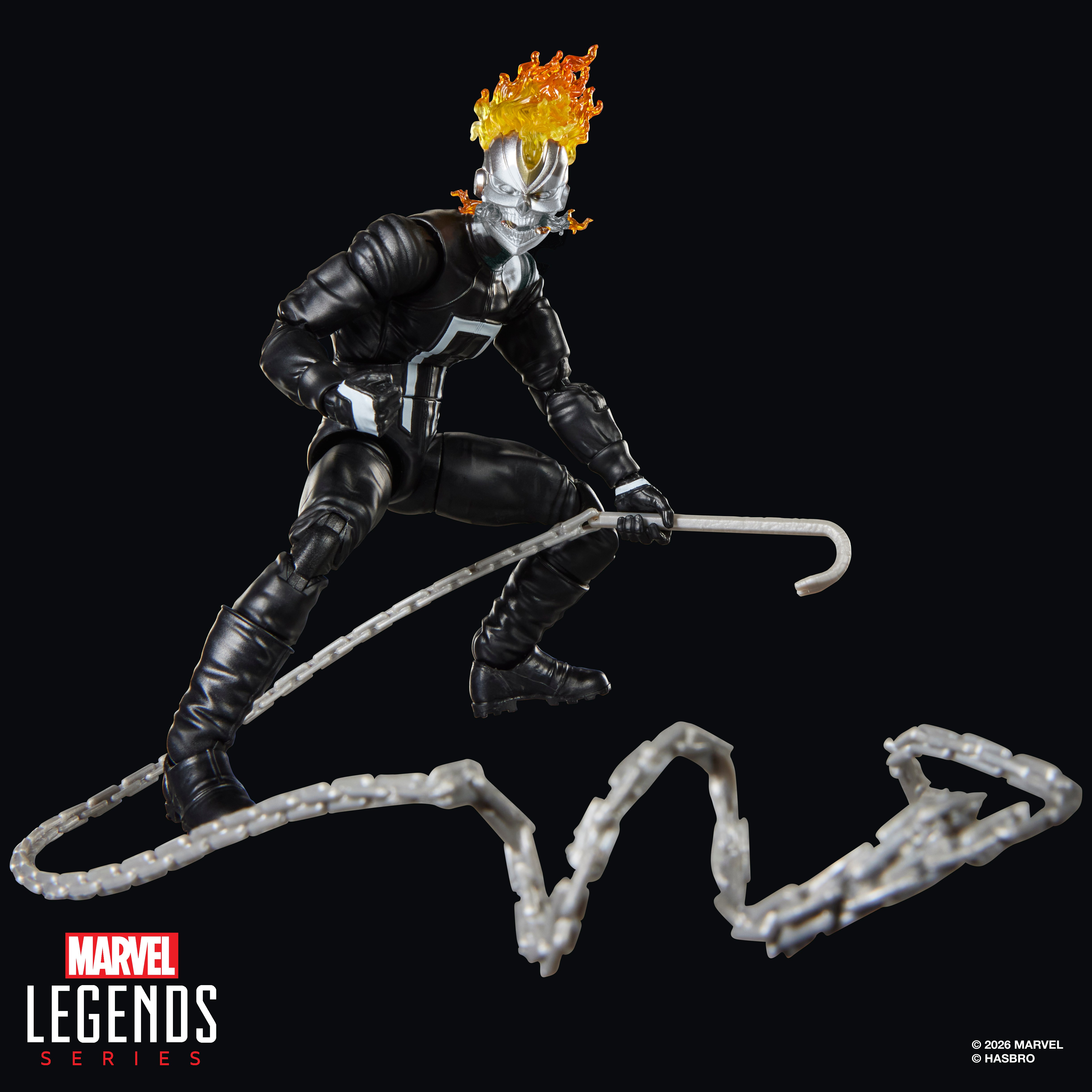 All-New Ghost Rider Marvel Legends Ghost Rider (Robbie Reyes) Action Figure (Marvel's Box BAF) Gallery Image 7