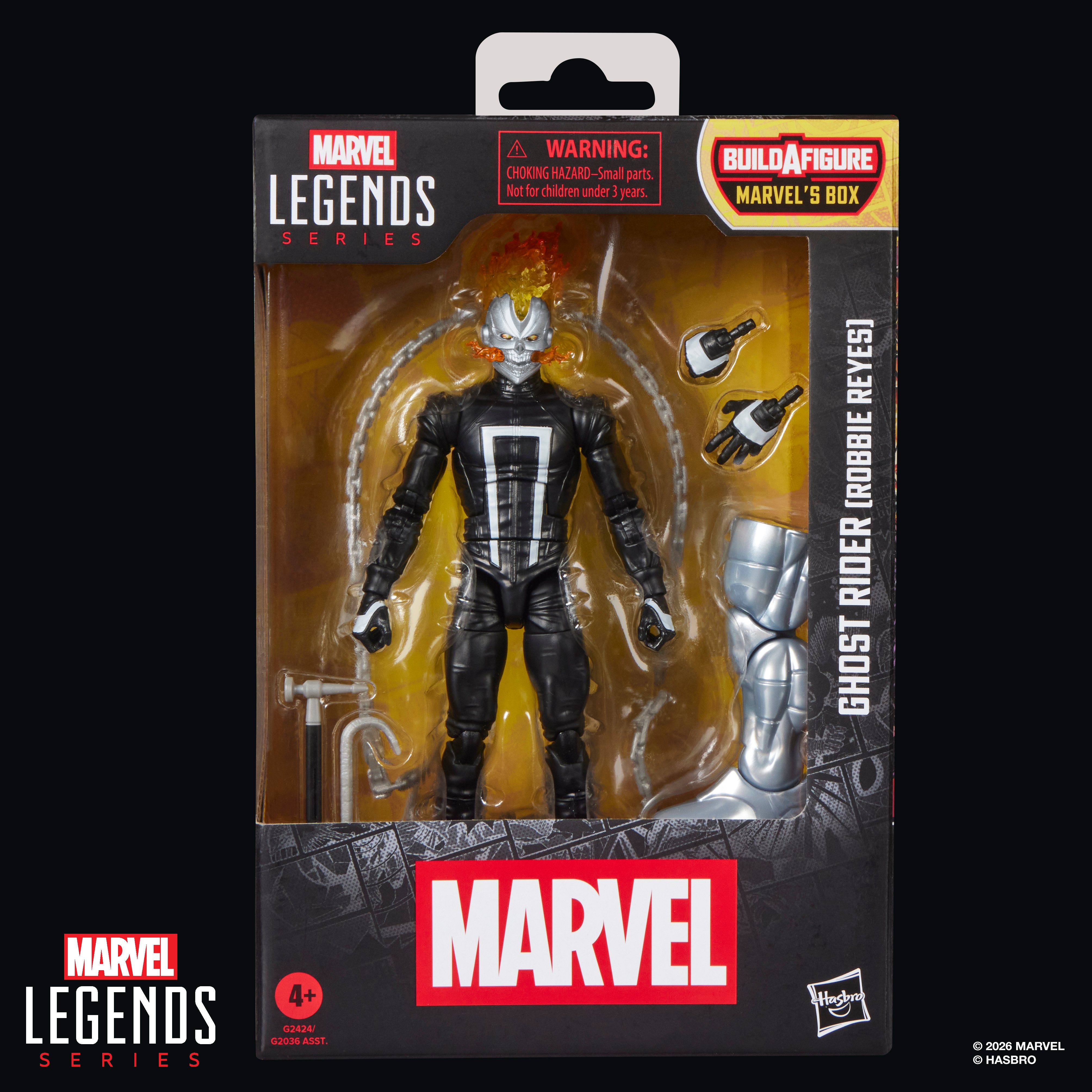 All-New Ghost Rider Marvel Legends Ghost Rider (Robbie Reyes) Action Figure (Marvel's Box BAF) Gallery Image 11