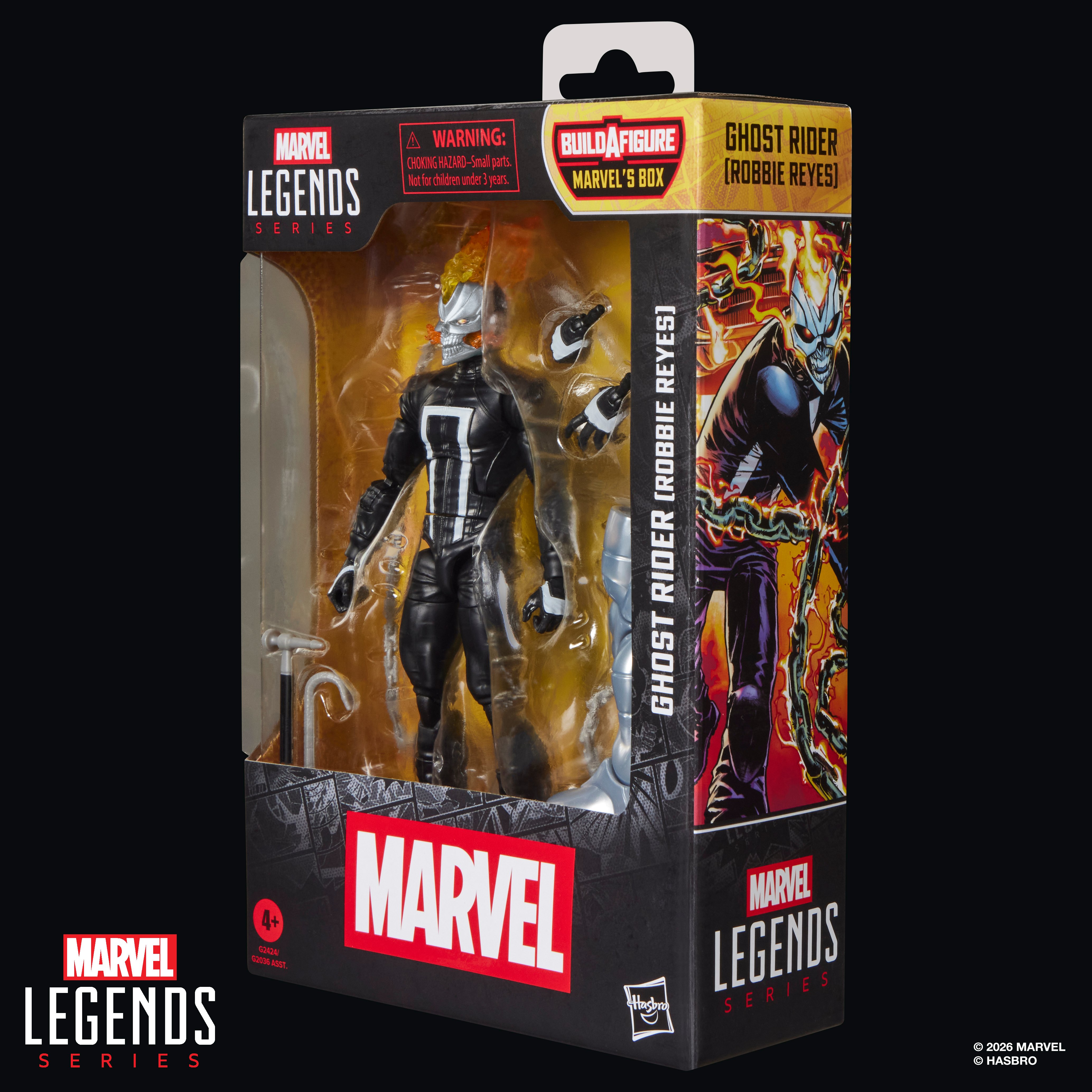 All-New Ghost Rider Marvel Legends Ghost Rider (Robbie Reyes) Action Figure (Marvel's Box BAF) Gallery Image 13
