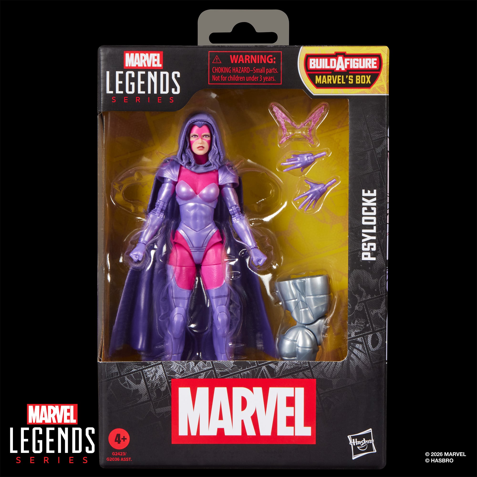 マーベルレジェンド ゲーマーバース サイロック フィギュア マブカプ X-MEN X-Men Marvel Legends Psylocke Action Figure (Marvel's Box BAF)