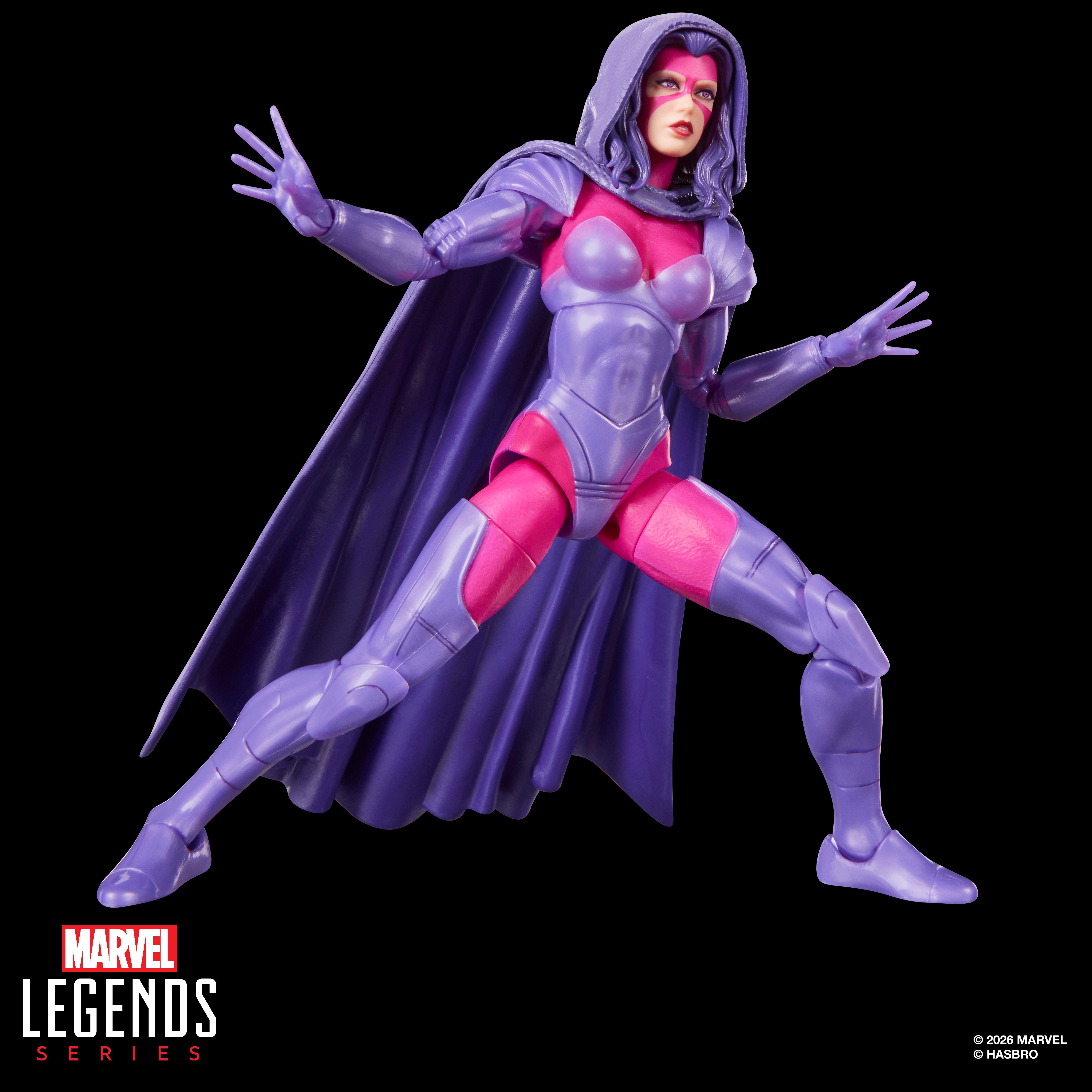 X-Men Marvel Legends Psylocke Action Figure (Marvel's Box BAF) Gallery Image 4