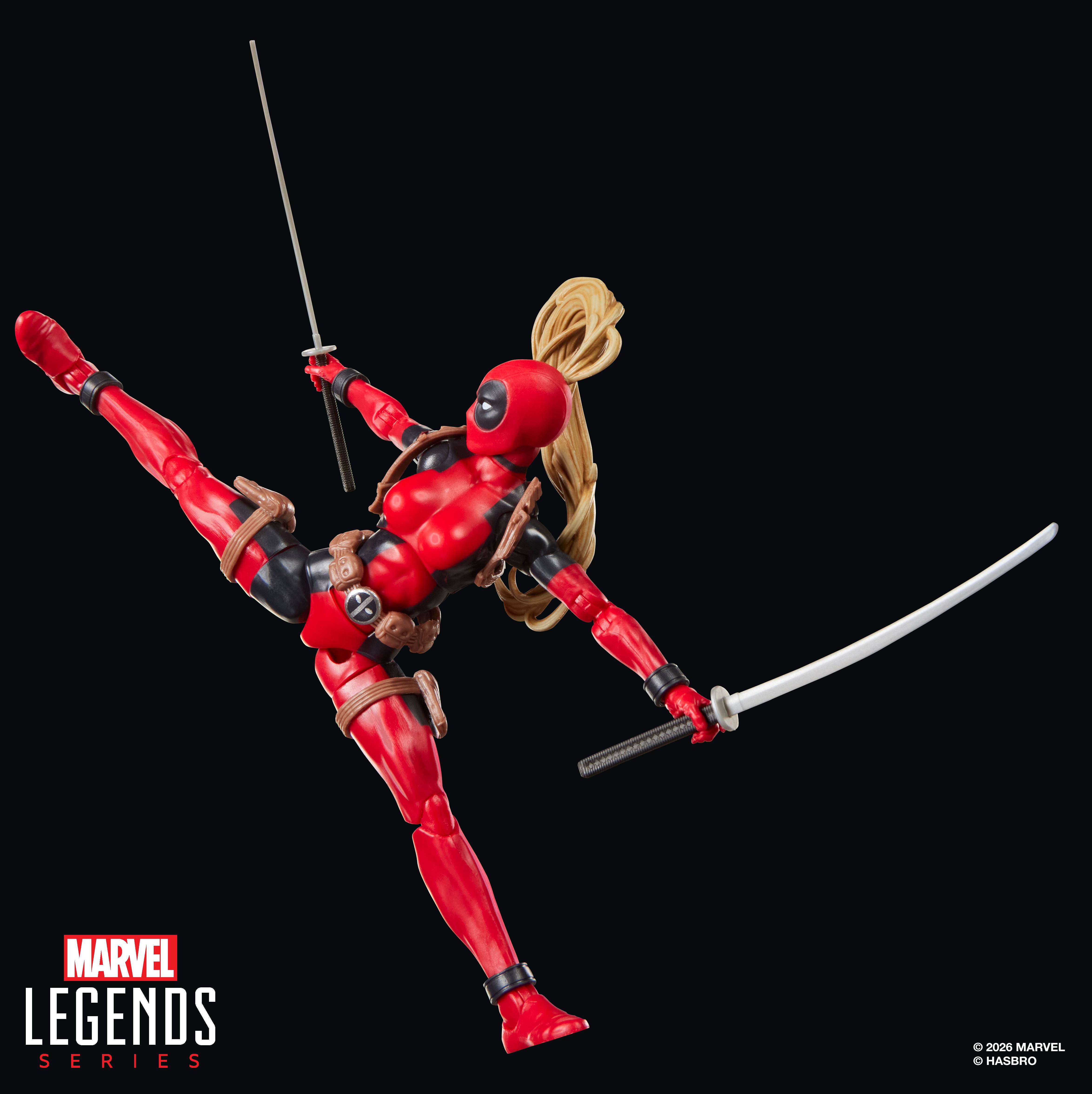 Deadpool Corps Marvel Legends Lady Deadpool Action Figure (Marvel's Box BAF) Gallery Image 5