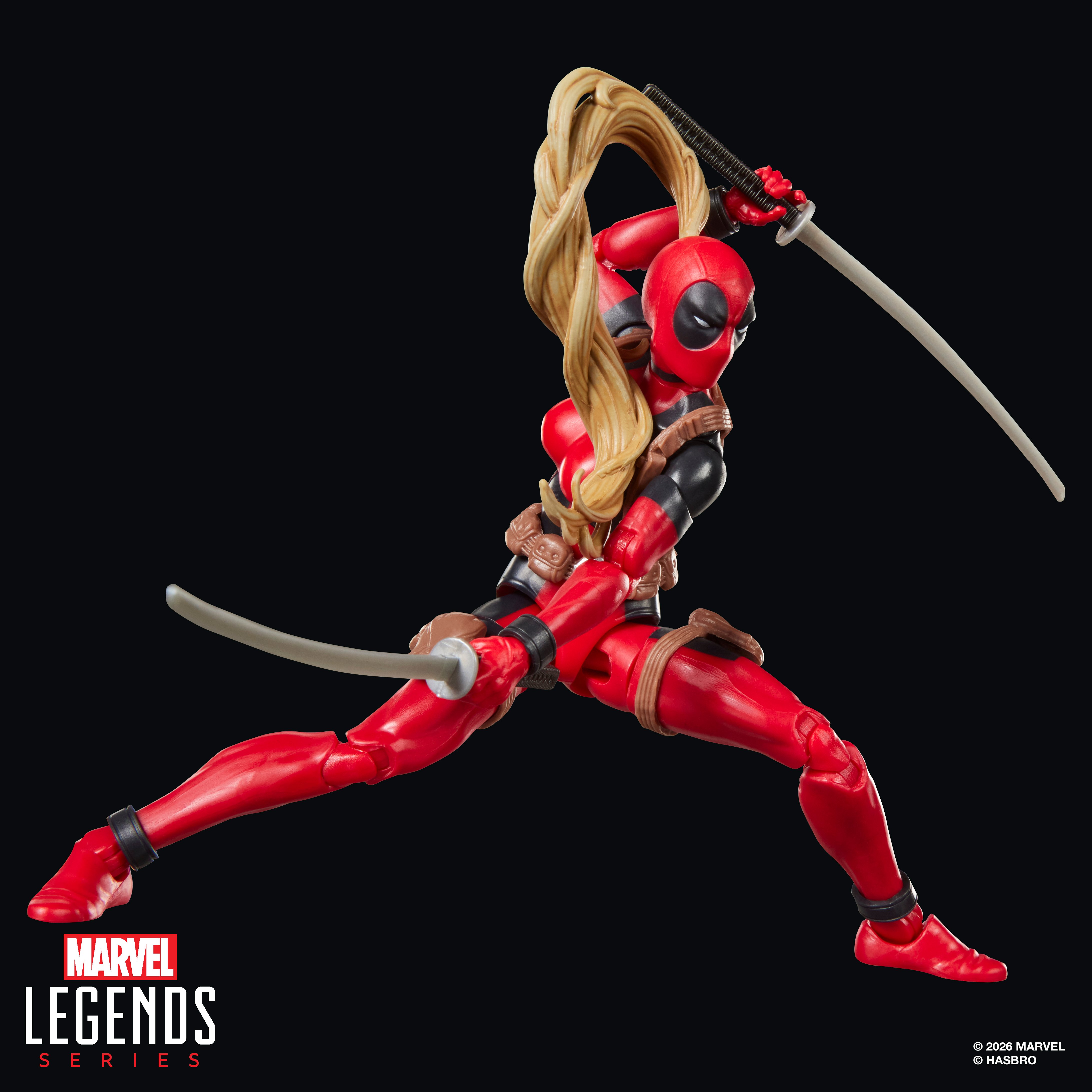 Deadpool Corps Marvel Legends Lady Deadpool Action Figure (Marvel's Box BAF) Gallery Image 6