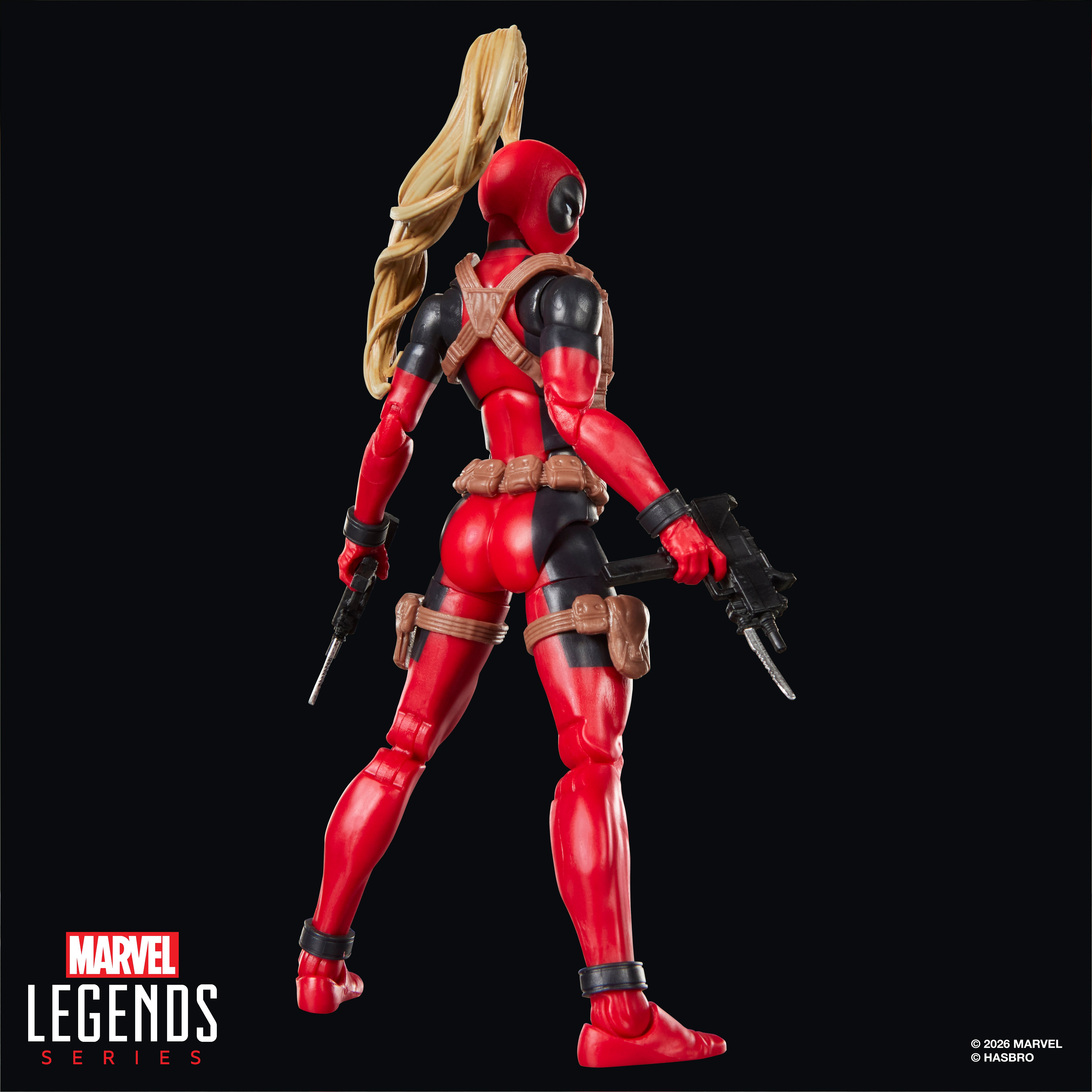 Deadpool Corps Marvel Legends Lady Deadpool Action Figure (Marvel's Box BAF) Gallery Image 4