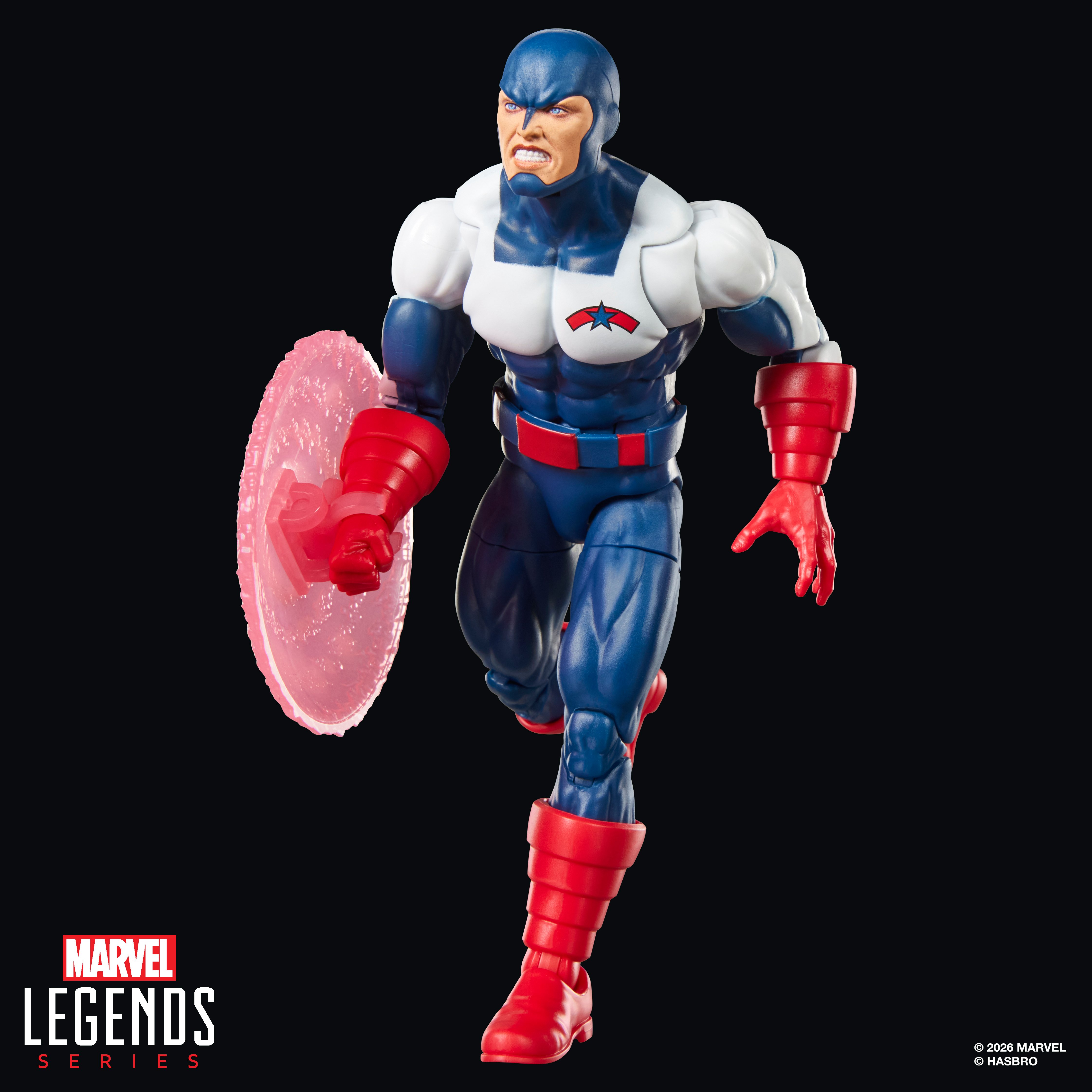 Marvel Legends U.S. Agent (Force Works) Action Figure (Marvel's Box BAF) Gallery Image 7
