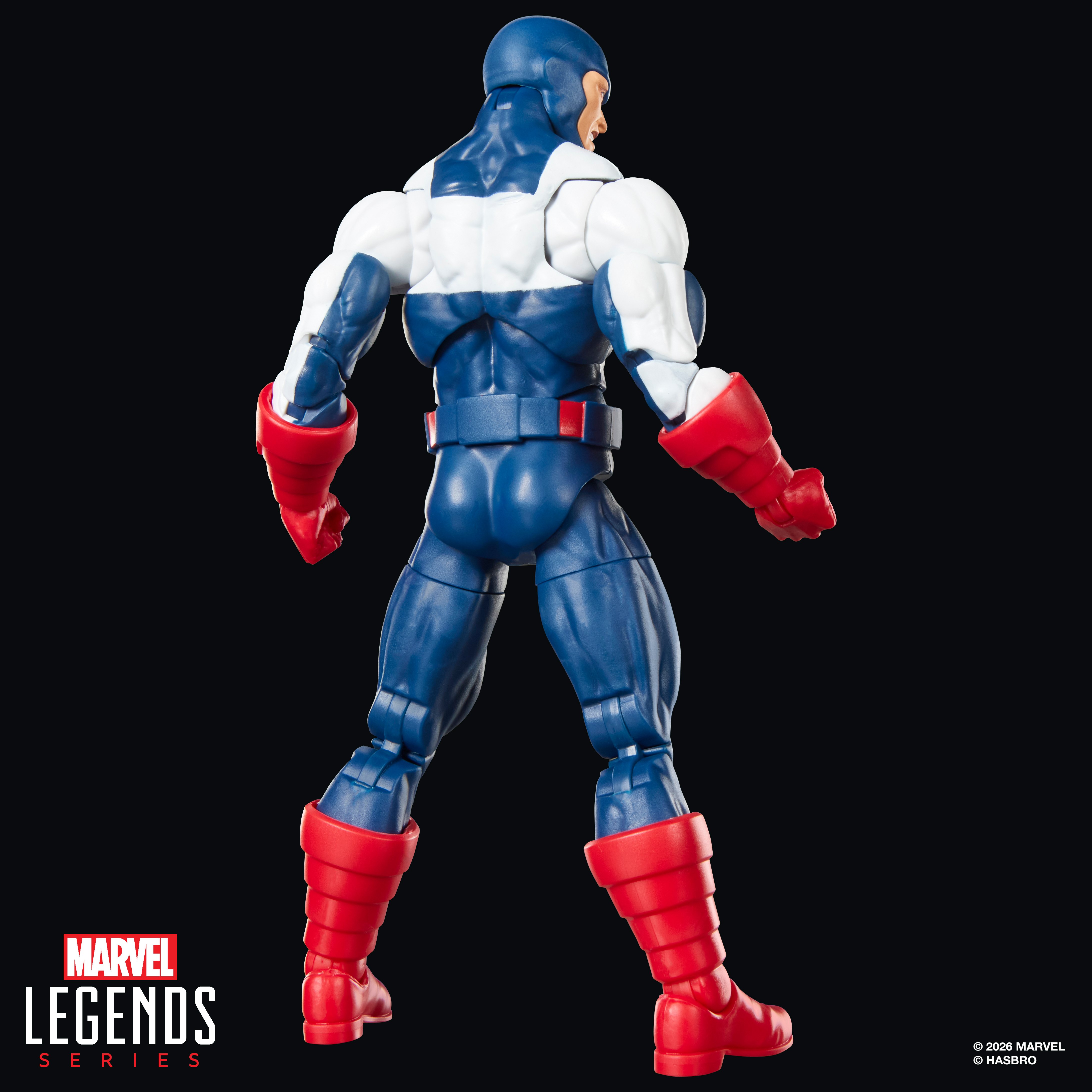 Marvel Legends U.S. Agent (Force Works) Action Figure (Marvel's Box BAF) Gallery Image 8