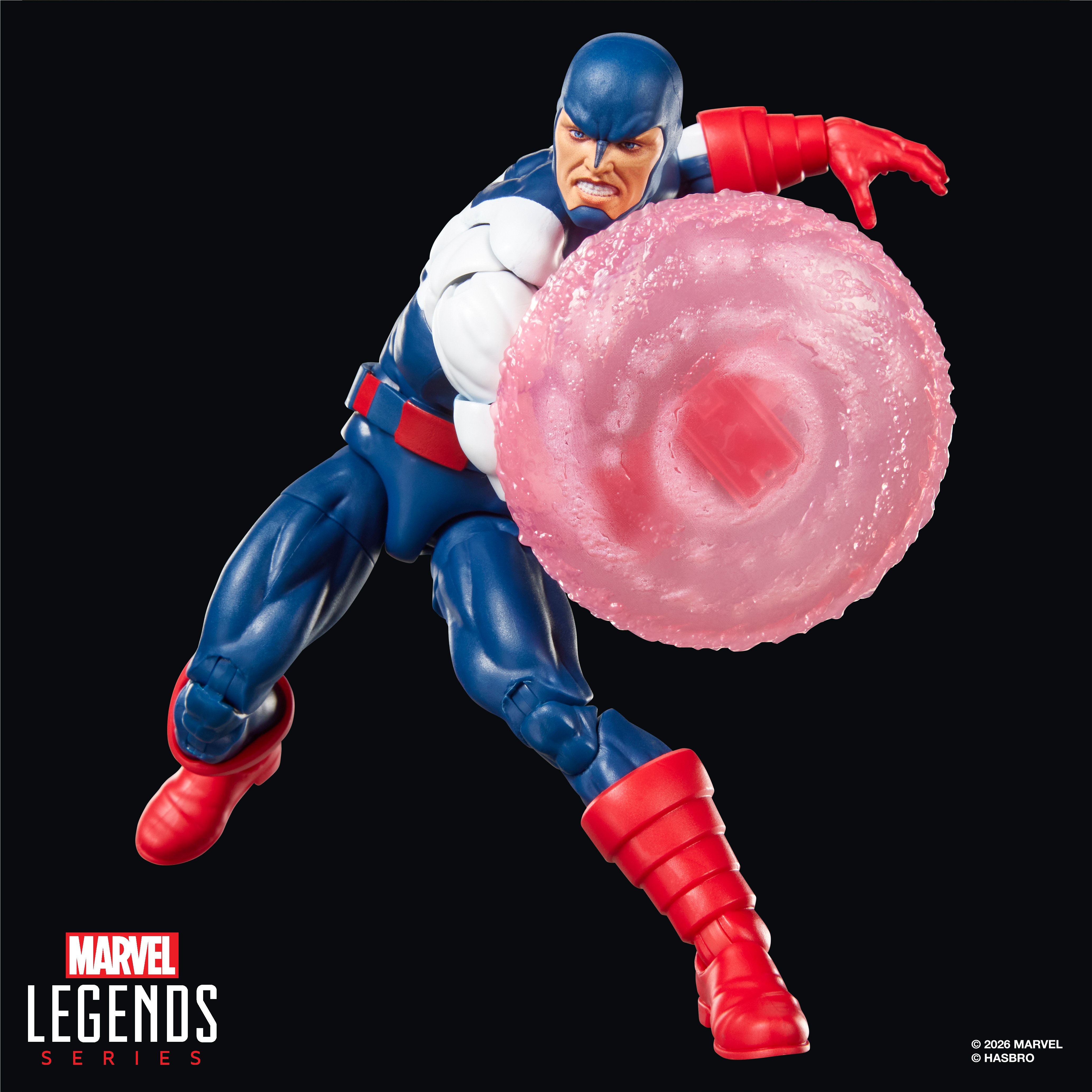 Marvel Legends U.S. Agent (Force Works) Action Figure (Marvel's Box BAF) Gallery Image 4