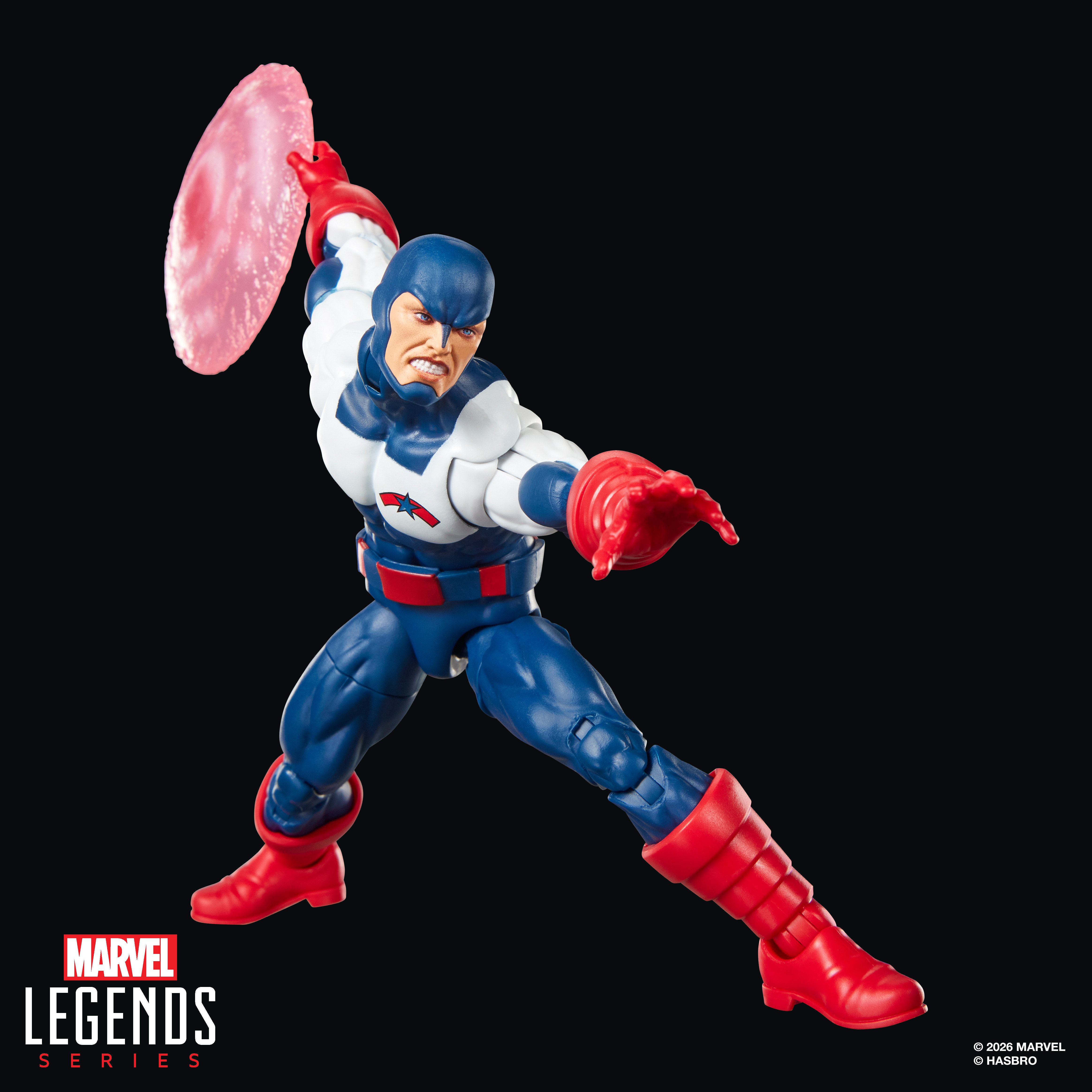 Marvel Legends U.S. Agent (Force Works) Action Figure (Marvel's Box BAF) Gallery Image 5