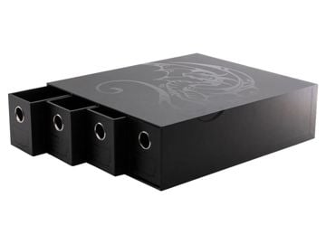 Dragon Shield Horizontal 4 Black Fortress Card Drawers