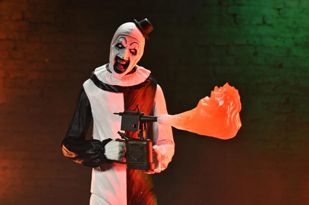 Terrifier 2 Ultimate Art the Clown & Little Pale Girl Action Figure Two-Pack Gallery Image 17