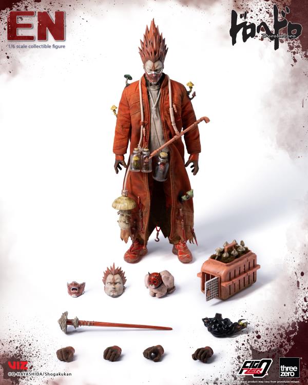 threezero dorohedoro フィギュア 未開封　冊子付き Dorohedoro FigZero En 1/6 Scale Action Figure