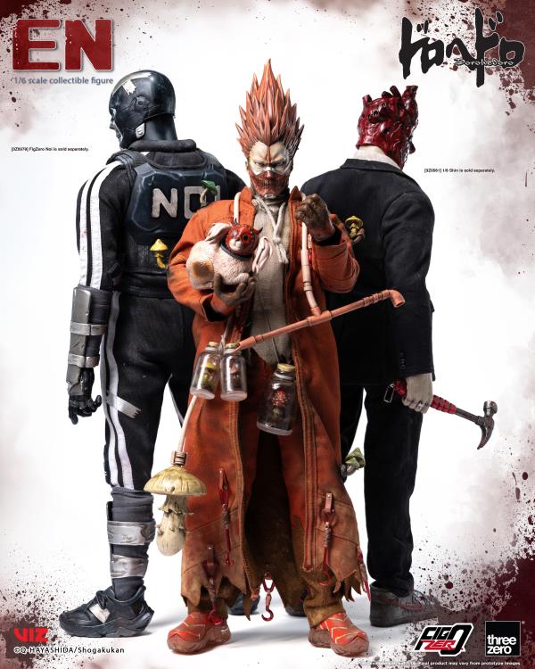 threezero dorohedoro フィギュア 未開封　冊子付き Dorohedoro FigZero En 1/6 Scale Action Figure