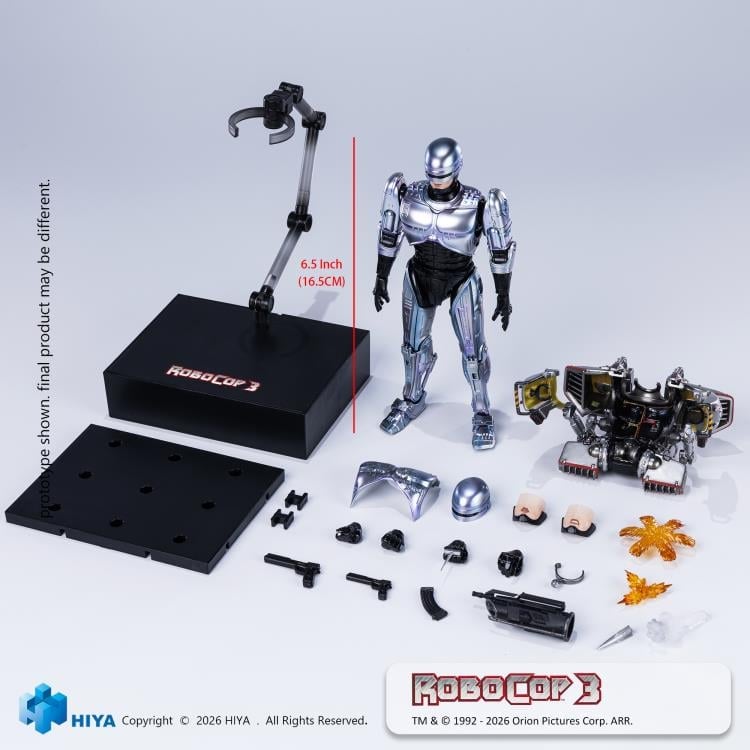 ROBOCOP フィギュア3点セット Amazon.com: Hiya Toys Robocop 3: Robocop vs Otomo PX Edition 1:18