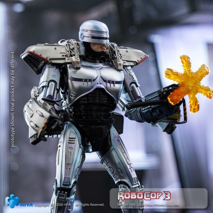 ROBOCOP フィギュア3点セット RoboCop 3 Exquisite Super Series RoboCop 1/12 Scale Action Figure