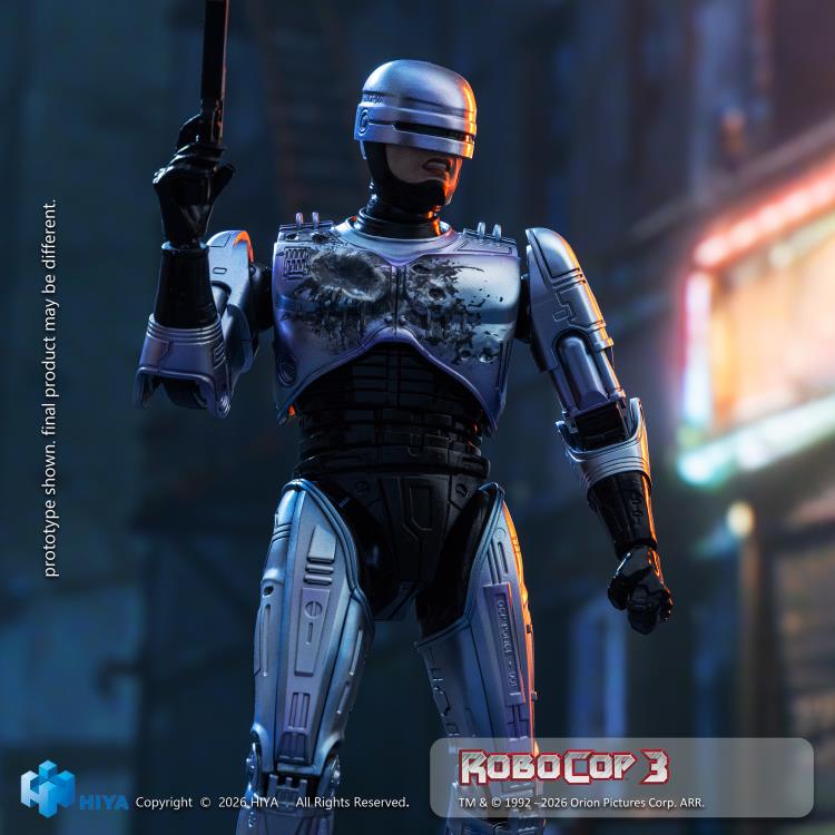 ROBOCOP フィギュア3点セット RoboCop 3 Series RoboCop Jetpack Equipment Moderoid - Hobby Sense