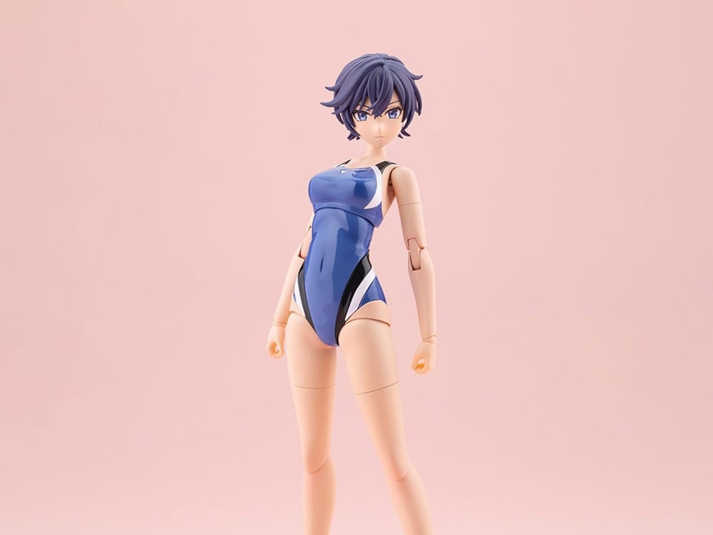 Sousai Shoujo Teien Rui Saotome (Touou High School Competitive Swimsuit) 1/10 Scale Model Kit Gallery Image 1