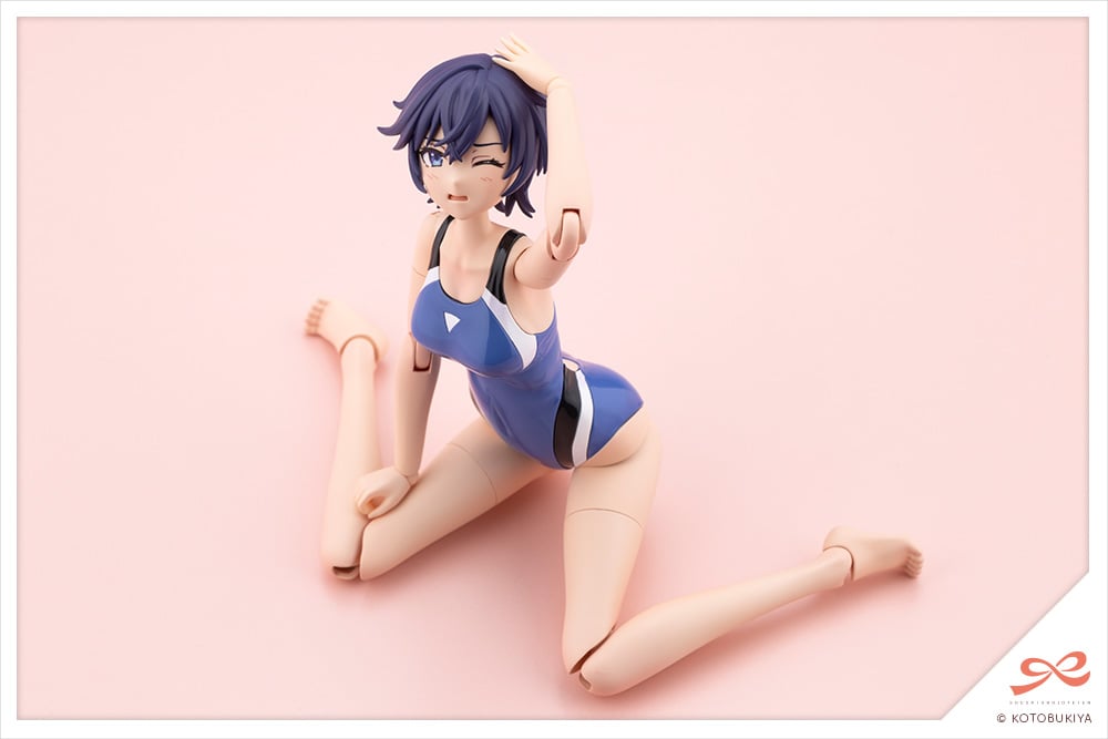 Sousai Shoujo Teien Rui Saotome (Touou High School Competitive Swimsuit) 1/10 Scale Model Kit Gallery Image 7