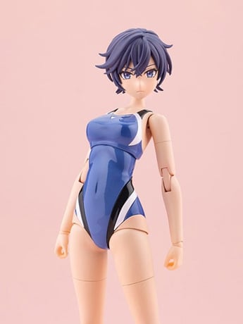 Sousai Shoujo Teien Rui Saotome (Touou High School Competitive Swimsuit) 1/10 Scale Model Kit Gallery Image 2