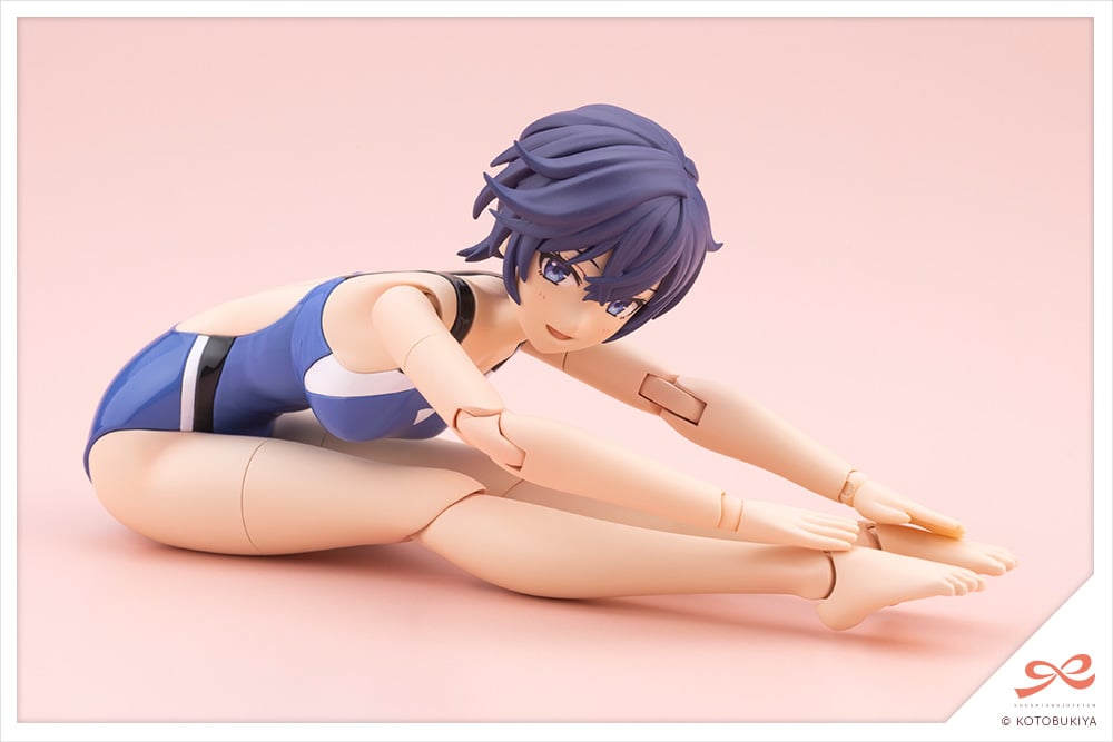 Sousai Shoujo Teien Rui Saotome (Touou High School Competitive Swimsuit) 1/10 Scale Model Kit Gallery Image 12