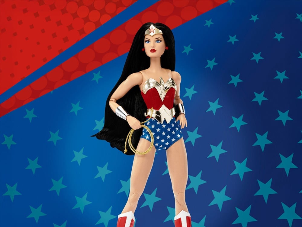 DC Classics Wonder Woman Barbie Doll Gallery Image 1