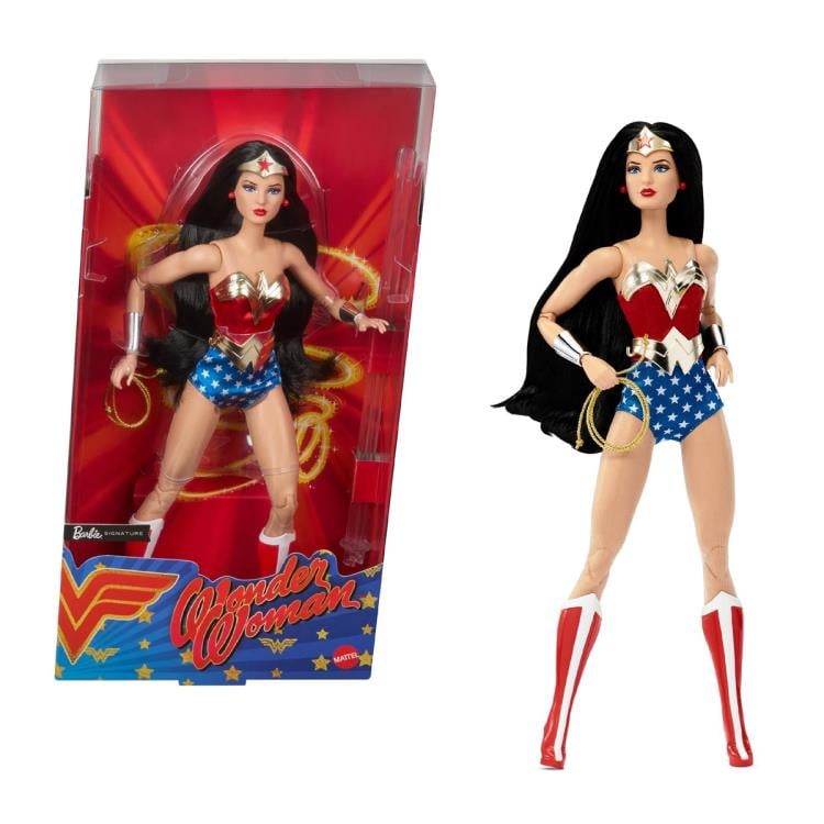 DC Classics Wonder Woman Barbie Doll Gallery Image 11