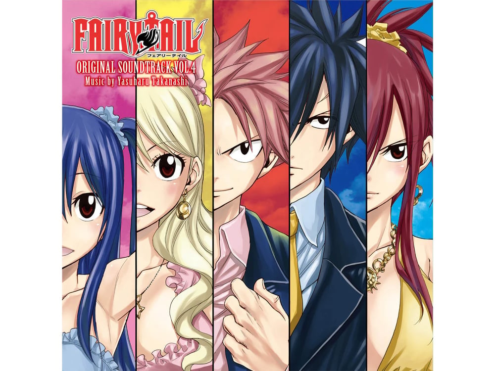 Fairy Tail Original Soundtrack Vol. 4 Vinyl 3XLP