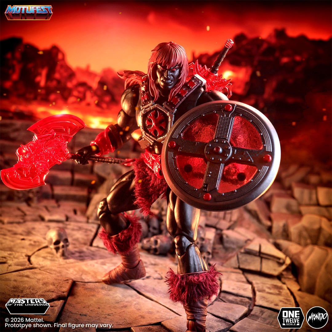 Masters of the Universe Anti-Eternia He-Man 1/12 Scale MOTUFest 2026 Exclusive Action Figure Gallery Image 3
