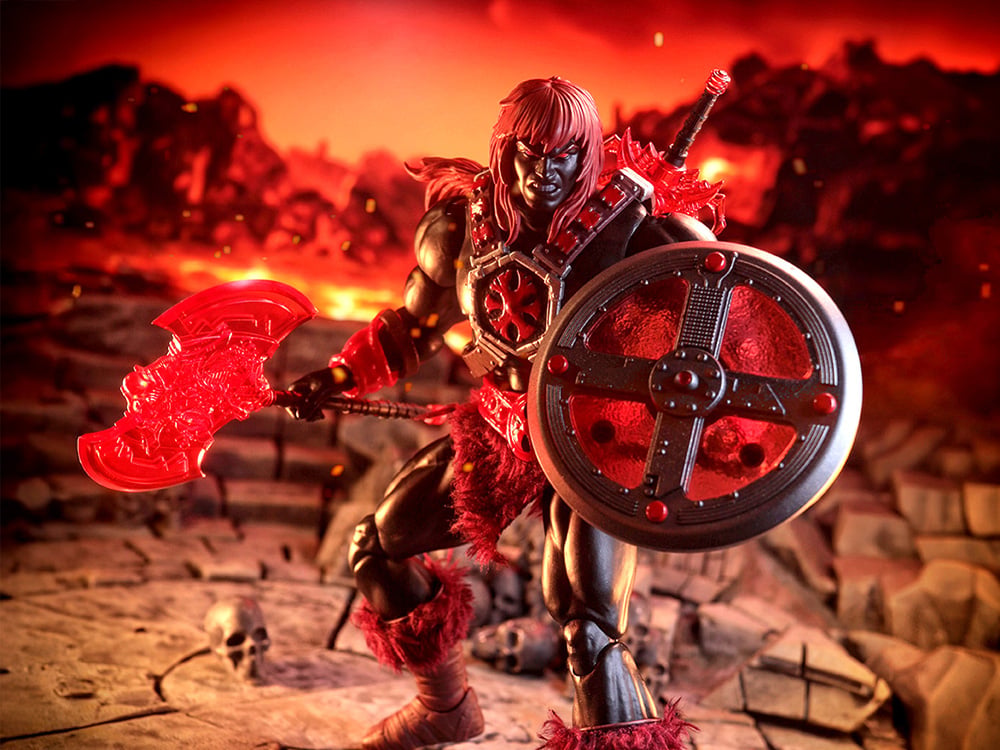 Masters of the Universe Anti-Eternia He-Man 1/12 Scale MOTUFest 2026 Exclusive Action Figure Gallery Image 1