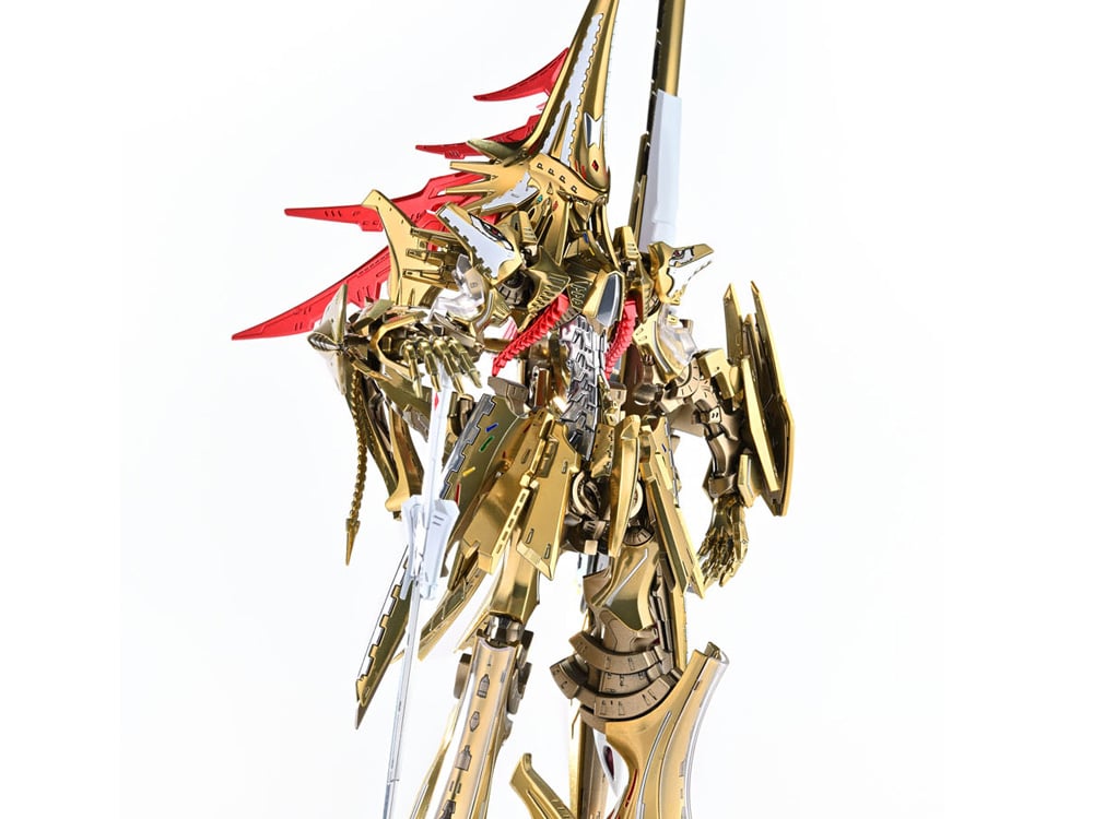 The Five Star Stories Imperial Knight (Magna Palace: The Knight of Gold) 1/144 Scale Model Kit Gallery Image 1