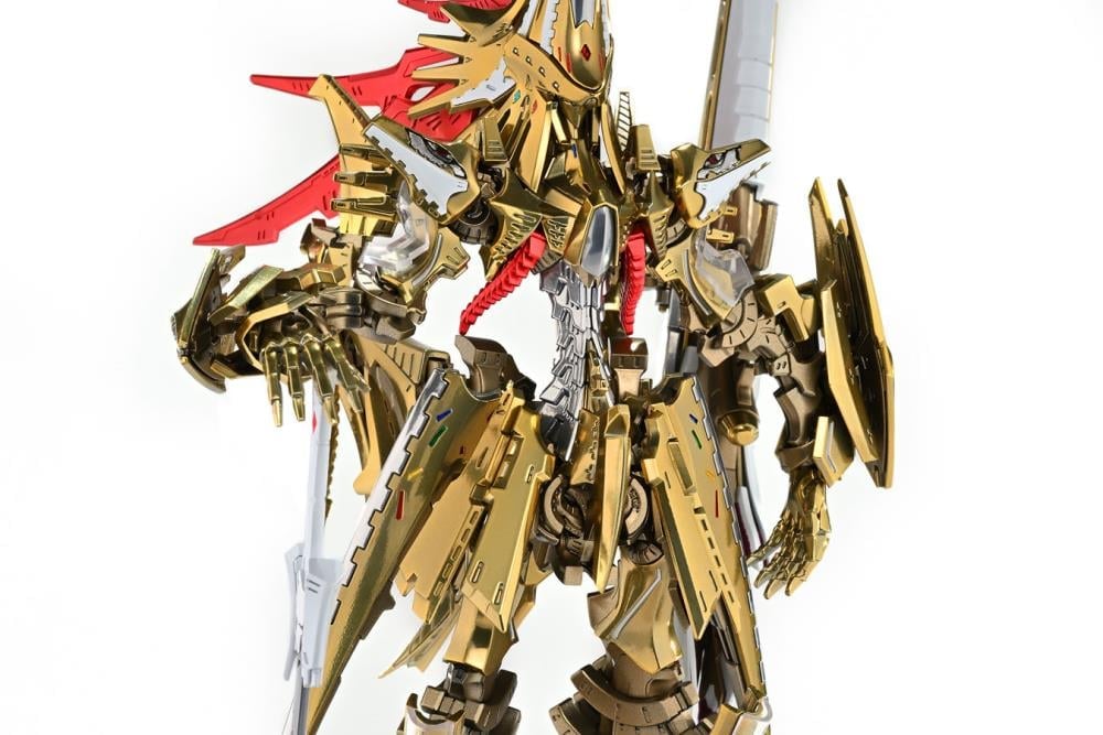 The Five Star Stories Imperial Knight (Magna Palace: The Knight of Gold) 1/144 Scale Model Kit Gallery Image 12