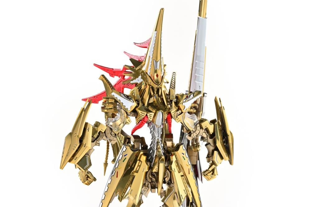 The Five Star Stories Imperial Knight (Magna Palace; The Knight of Gold Enthusiast Edition) 1/144 Scale Model Kit Gallery Image 9