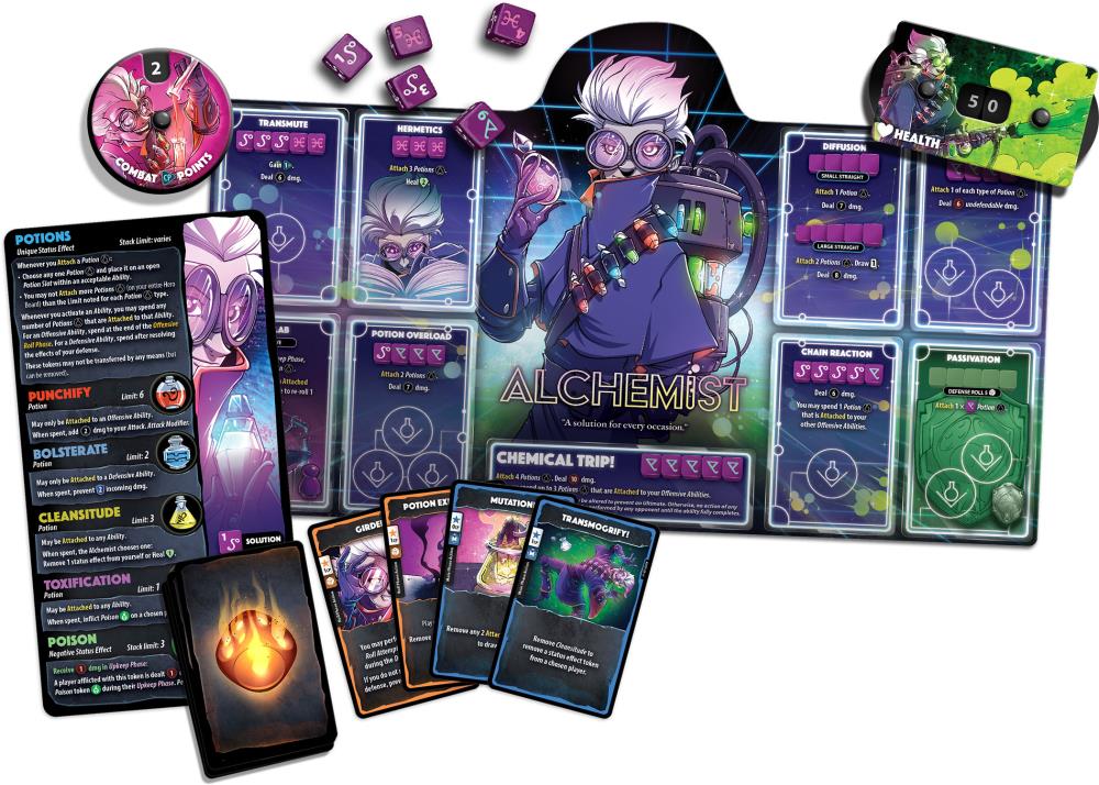 Dice Throne Alchemist Hero Pack Gallery Image 3