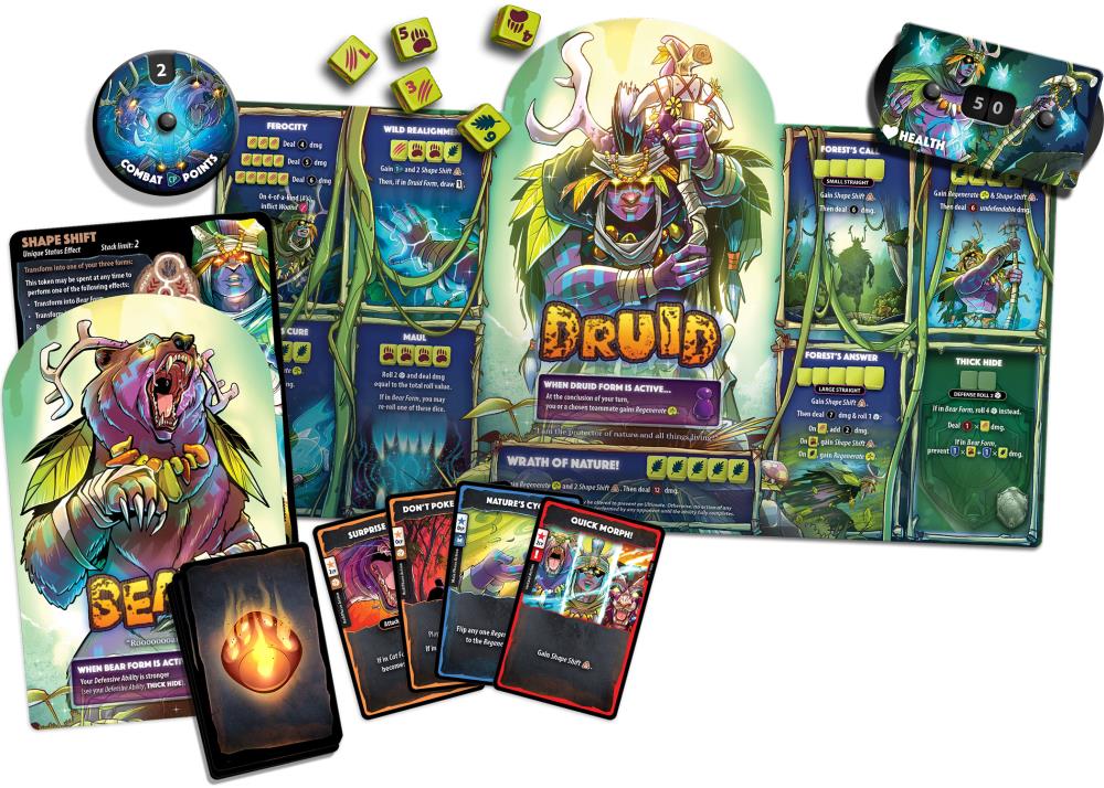 Dice Throne Druid Hero Pack Gallery Image 3