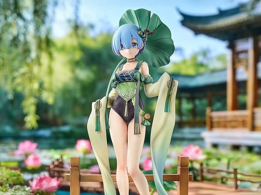 Re:Zero Starting Life in Another World Rem (Breather in the Garden Ver.) 1/7 Scale Figure Gallery Image 1