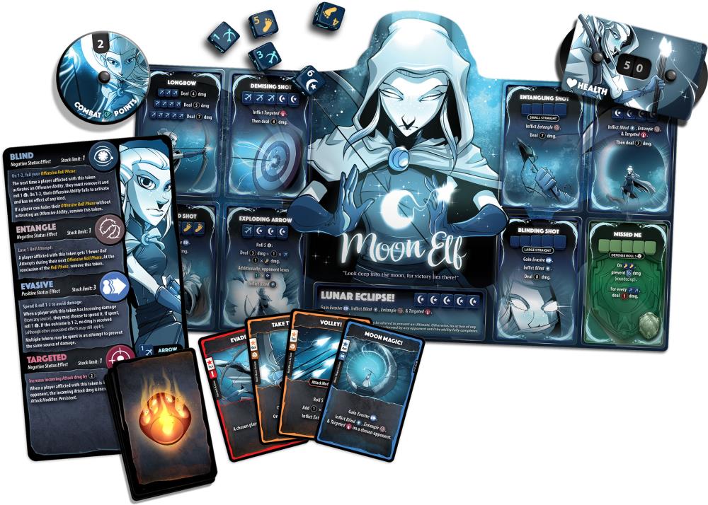 Dice Throne Moon Elf Hero Pack Gallery Image 3