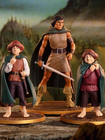 The Lord of the Rings Animated Film Figure Set Gallery Image 2