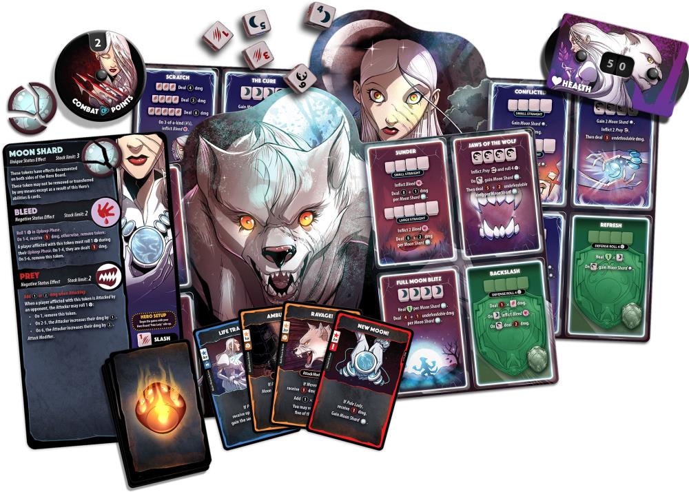 Dice Throne Pale Lady Hero Pack Gallery Image 3