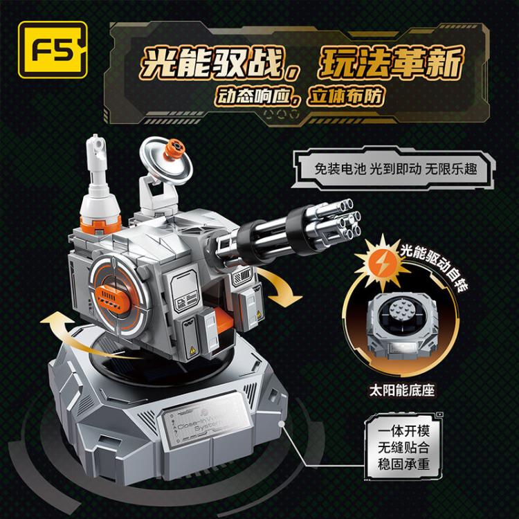 F5 Peace Project Solar-Powered Ultra-High-Speed Turret Military Model Gallery Image 3