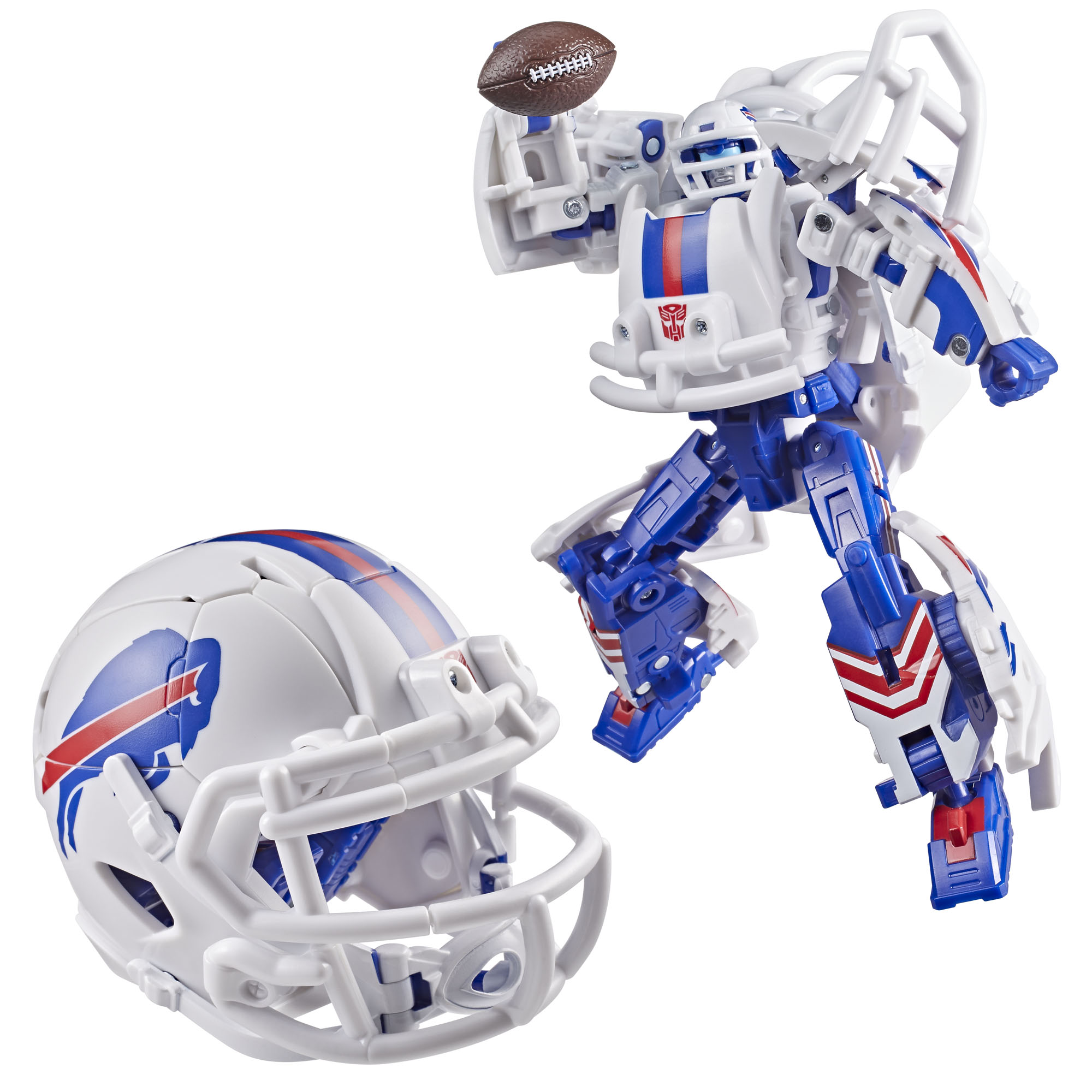 Transformers Collaborative NFL x Transformers Buffalo Bills Blizzherd Action Figure Gallery Image 5