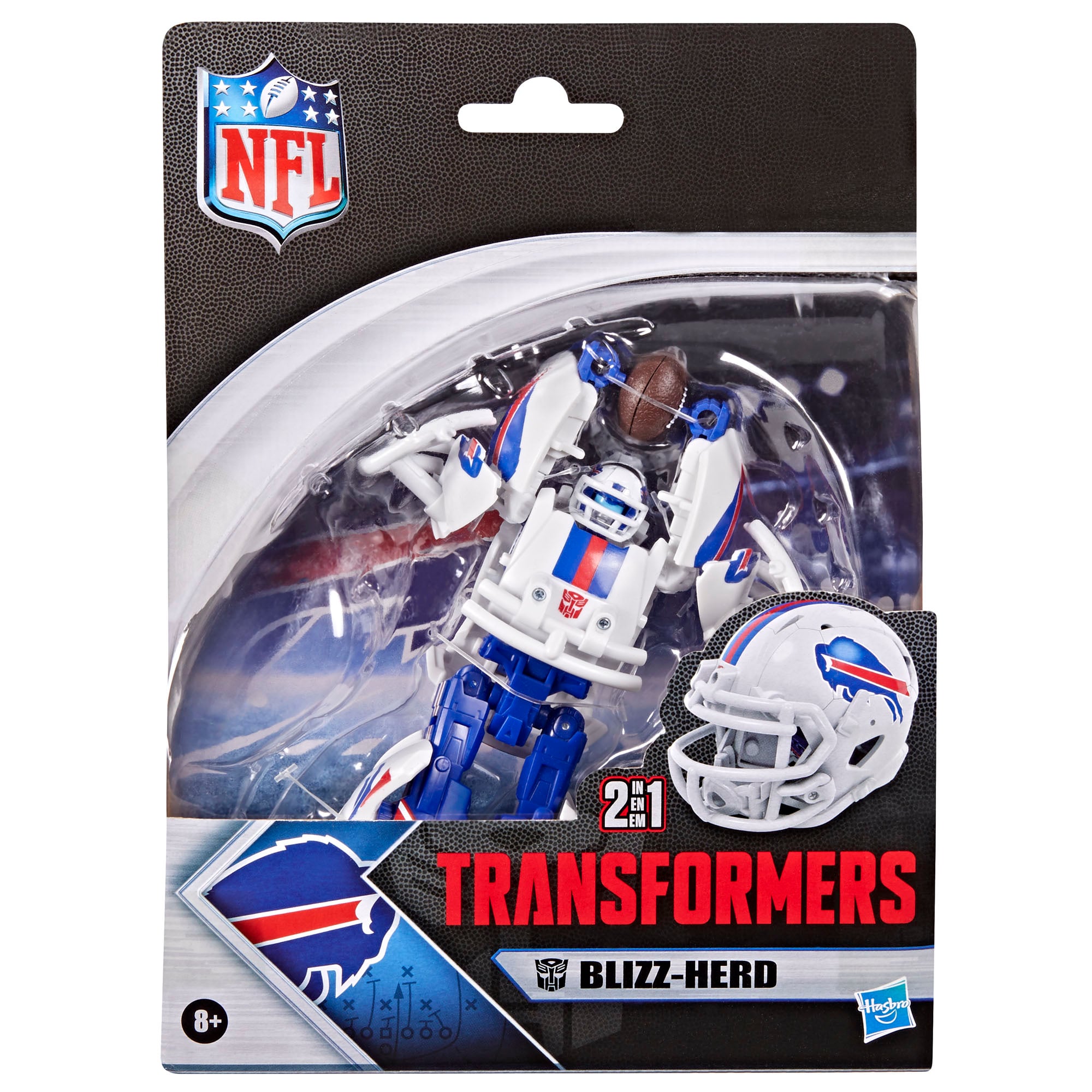 Transformers Collaborative NFL x Transformers Buffalo Bills Blizzherd Action Figure Gallery Image 7