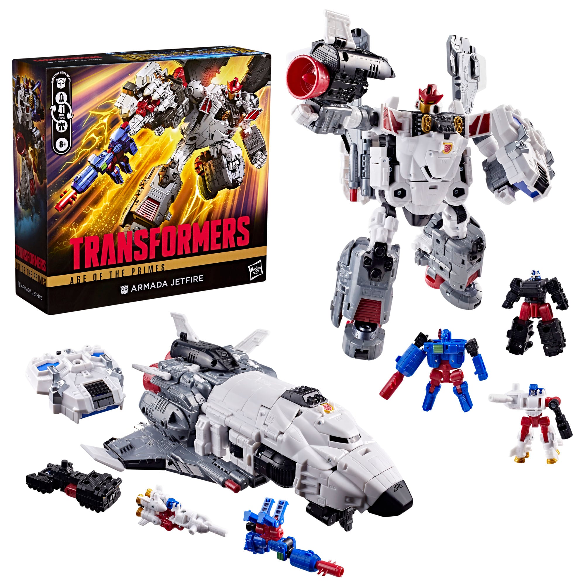 Transformers: Age of the Primes Commander Class Armada Jetfire Action Figure Gallery Image 5