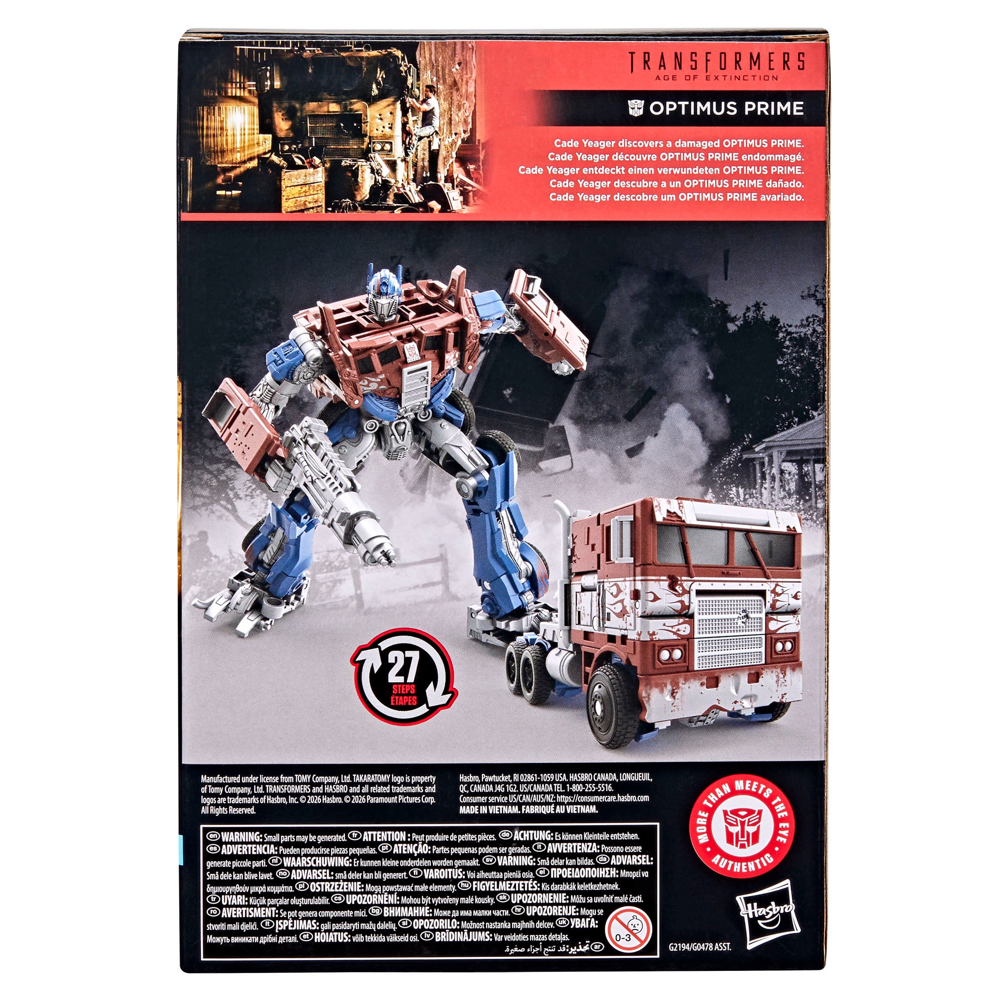 Transformers: Age of Extinction Studio Series Voyager Class Optimus Prime Action Figure Gallery Image 7