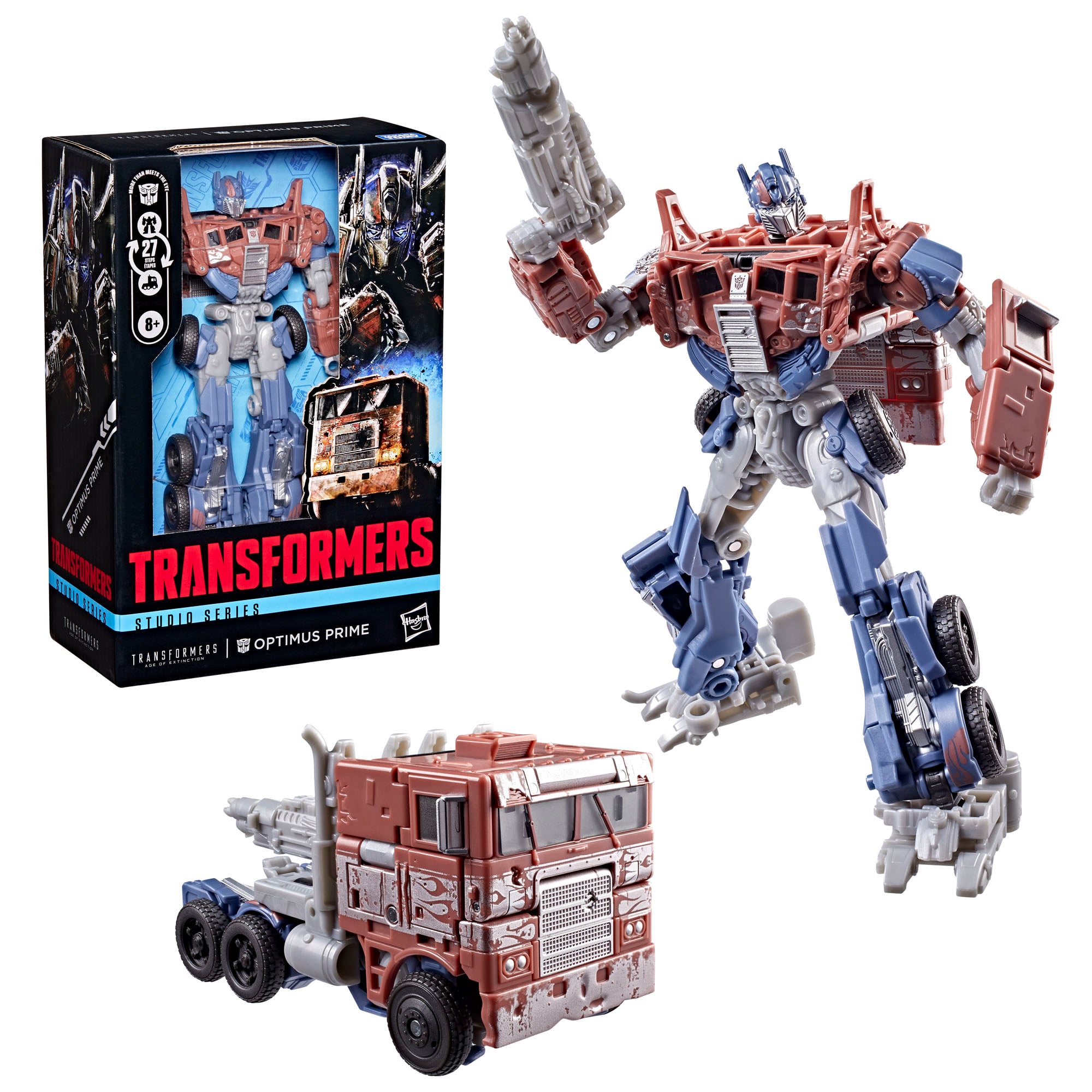Transformers: Age of Extinction Studio Series Voyager Class Optimus Prime Action Figure Gallery Image 5