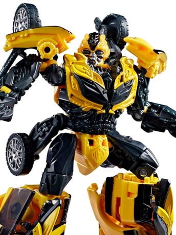 Transformers: Age of Extinction Studio Series Deluxe Class Bumblebee Action Figure Gallery Image 2
