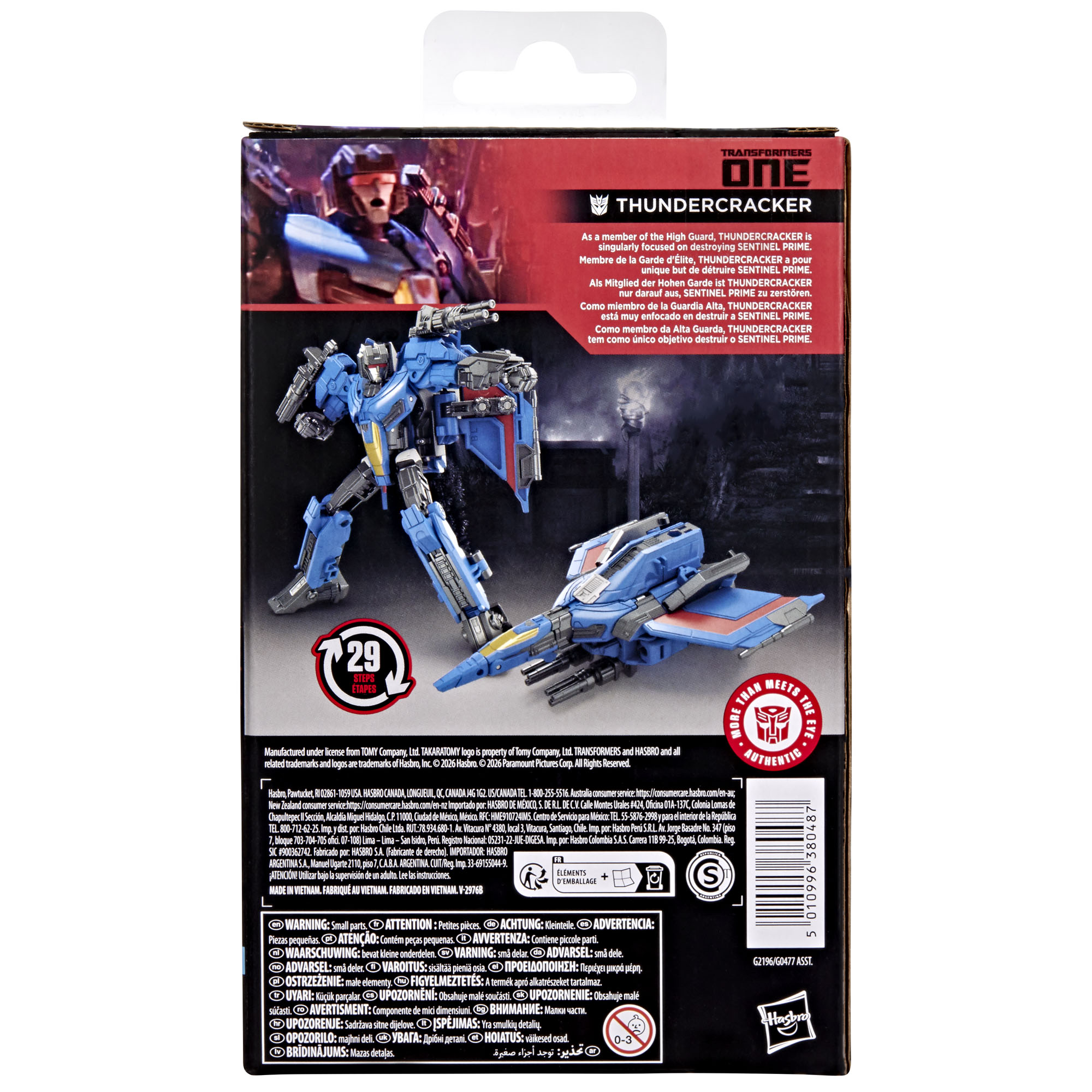 Transformers: One Studio Series Deluxe Class Thundercracker Action Figure Gallery Image 7